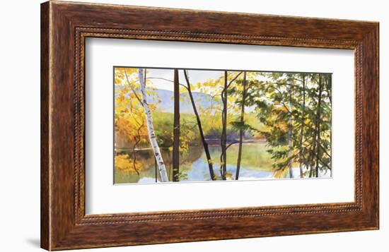 Autumn Lake IV-Elissa Gore-Framed Art Print