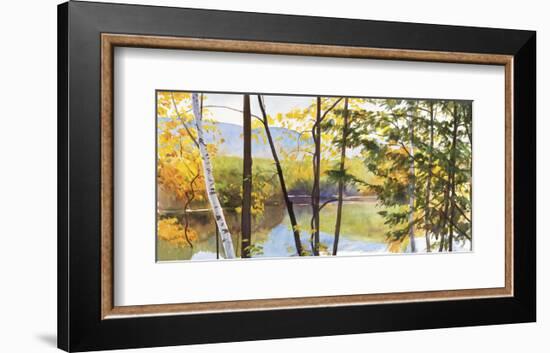 Autumn Lake IV-Elissa Gore-Framed Art Print