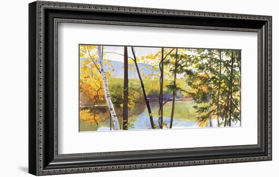 Autumn Lake IV-Elissa Gore-Framed Art Print