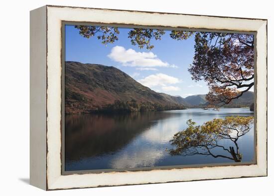 Autumn, Lake Ullswater, Lake District National Park, Cumbria, England, United Kingdom, Europe-James Emmerson-Framed Premier Image Canvas