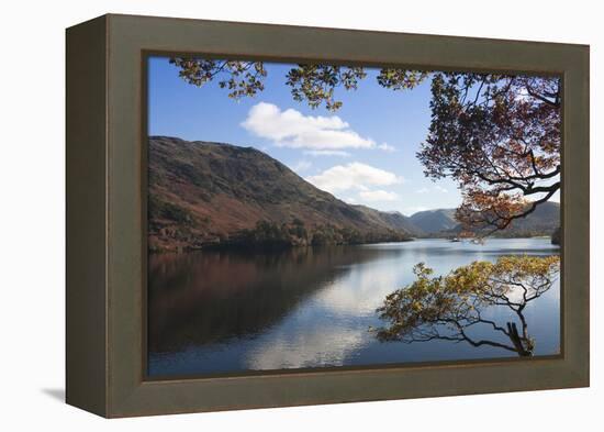 Autumn, Lake Ullswater, Lake District National Park, Cumbria, England, United Kingdom, Europe-James Emmerson-Framed Premier Image Canvas