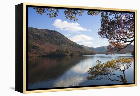 Autumn, Lake Ullswater, Lake District National Park, Cumbria, England, United Kingdom, Europe-James Emmerson-Framed Premier Image Canvas