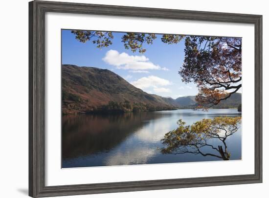 Autumn, Lake Ullswater, Lake District National Park, Cumbria, England, United Kingdom, Europe-James Emmerson-Framed Photographic Print