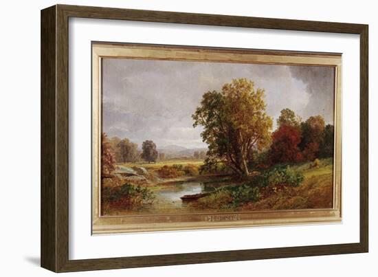 Autumn Landscape, 1882-Jasper Francis Cropsey-Framed Giclee Print