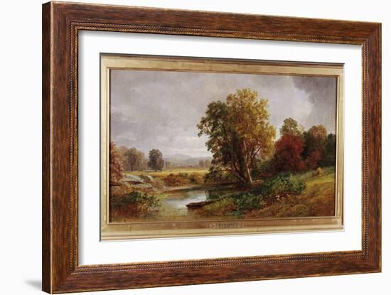 Autumn Landscape, 1882-Jasper Francis Cropsey-Framed Giclee Print