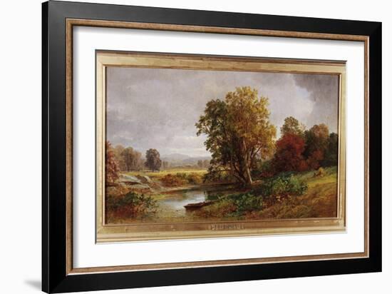 Autumn Landscape, 1882-Jasper Francis Cropsey-Framed Giclee Print