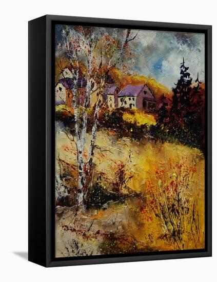Autumn Landscape 569021-Pol Ledent-Framed Stretched Canvas