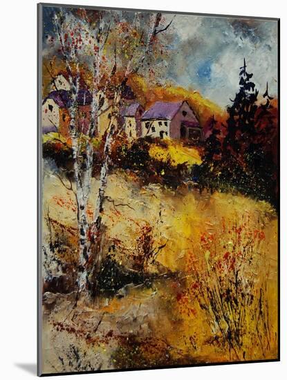 Autumn Landscape 569021-Pol Ledent-Mounted Art Print