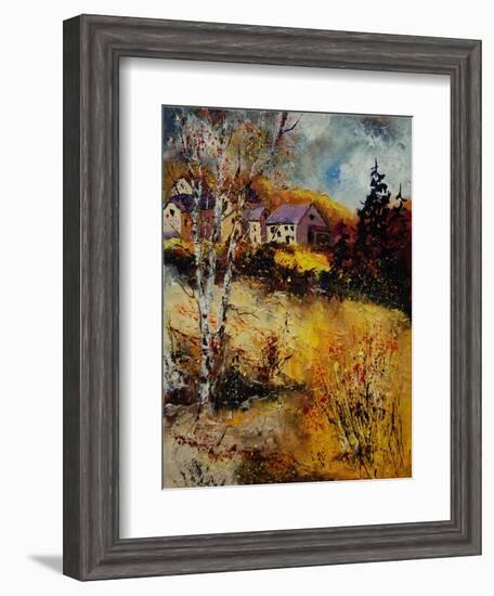 Autumn Landscape 569021-Pol Ledent-Framed Art Print