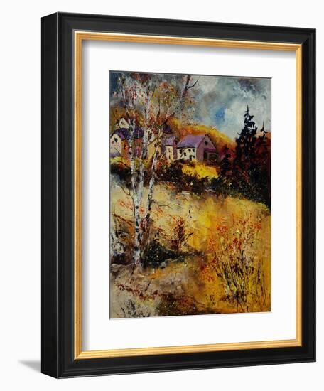 Autumn Landscape 569021-Pol Ledent-Framed Art Print