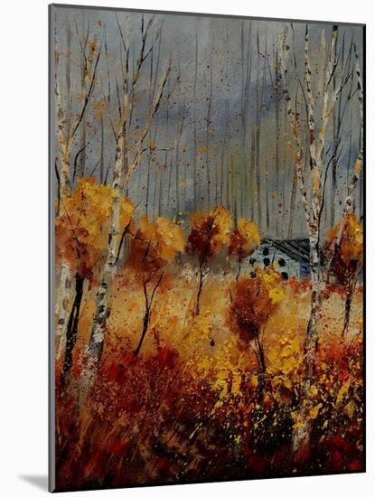 Autumn Landscape 5697412-Pol Ledent-Mounted Art Print