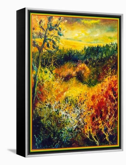 Autumn Landscape Albole-Pol Ledent-Framed Stretched Canvas