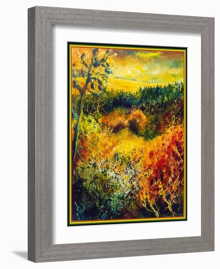 Autumn Landscape Albole-Pol Ledent-Framed Art Print