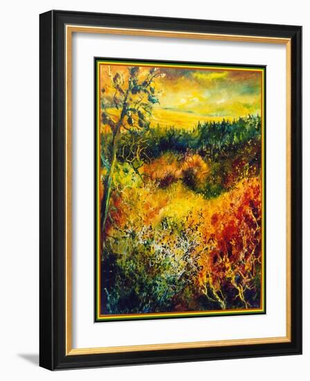 Autumn Landscape Albole-Pol Ledent-Framed Art Print