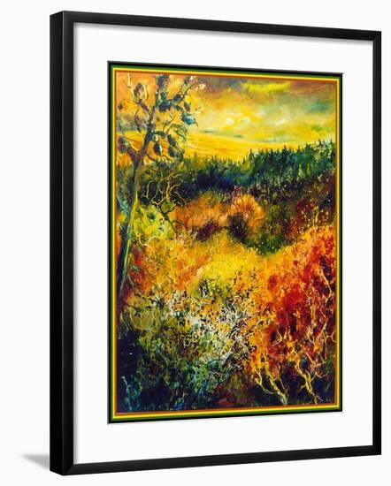 Autumn Landscape Albole-Pol Ledent-Framed Art Print