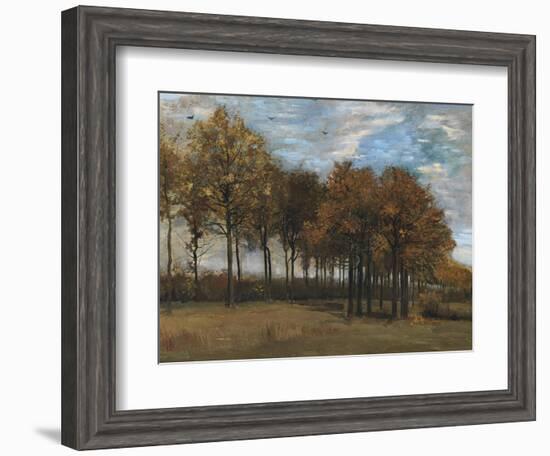 Autumn Landscape, C.1885-Vincent van Gogh-Framed Giclee Print