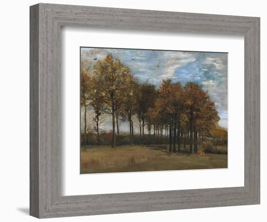 Autumn Landscape, C.1885-Vincent van Gogh-Framed Giclee Print