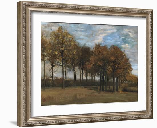 Autumn Landscape, C.1885-Vincent van Gogh-Framed Giclee Print