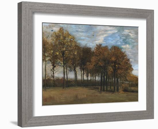 Autumn Landscape, C.1885-Vincent van Gogh-Framed Giclee Print