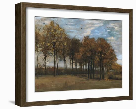 Autumn Landscape, C.1885-Vincent van Gogh-Framed Giclee Print