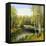 Autumn Landscape, Canvas, Oil-balaikin2009-Framed Stretched Canvas