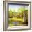 Autumn Landscape, Canvas, Oil-balaikin2009-Framed Art Print