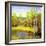 Autumn Landscape, Canvas, Oil-balaikin2009-Framed Art Print