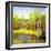 Autumn Landscape, Canvas, Oil-balaikin2009-Framed Art Print