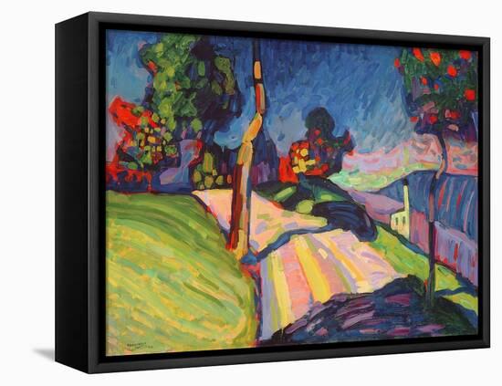 Autumn Landscape, Murnau, 1908-Wassily Kandinsky-Framed Premier Image Canvas