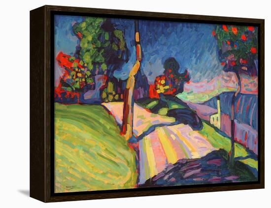 Autumn Landscape, Murnau, 1908-Wassily Kandinsky-Framed Premier Image Canvas