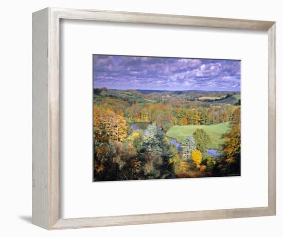 Autumn Landscape, Surrey, England-Jon Arnold-Framed Photographic Print