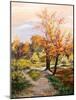 Autumn Landscape-balaikin2009-Mounted Art Print