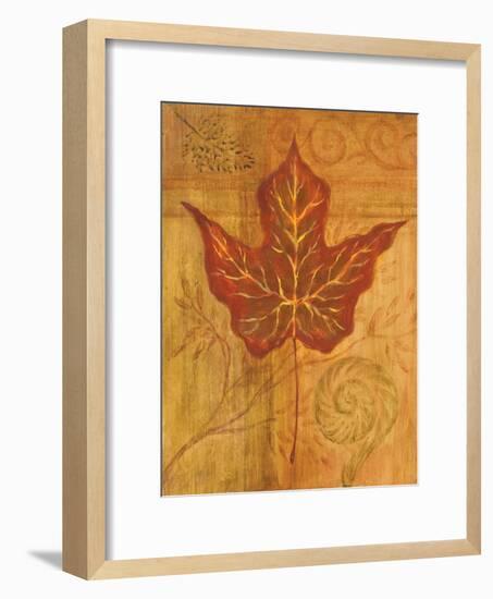 Autumn Leaf I-Marcia Rahmana-Framed Art Print