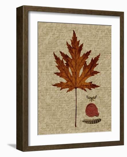 Autumn Leaf I-Sandy Lloyd-Framed Art Print