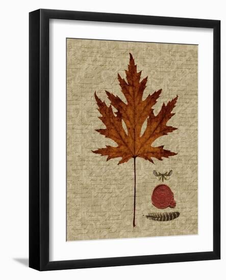 Autumn Leaf I-Sandy Lloyd-Framed Art Print