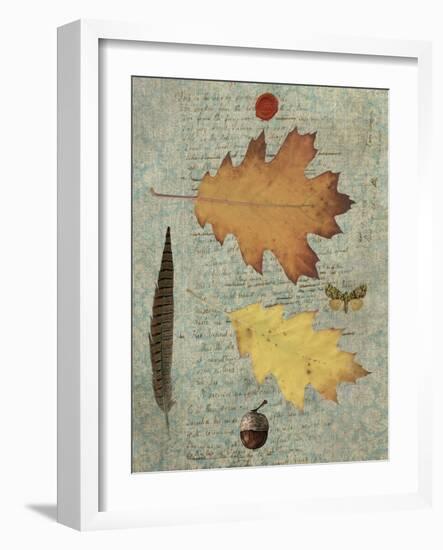 Autumn Leaf III-Sandy Lloyd-Framed Art Print