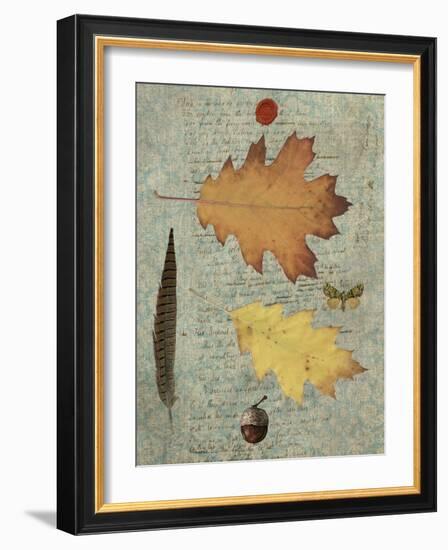 Autumn Leaf III-Sandy Lloyd-Framed Art Print