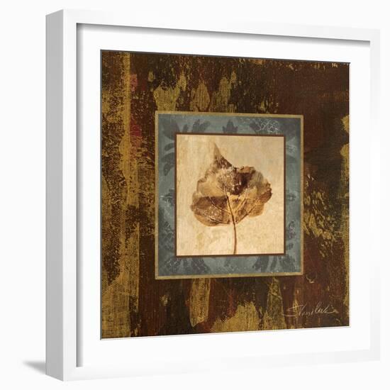 Autumn Leaf Square II-Silvia Vassileva-Framed Art Print