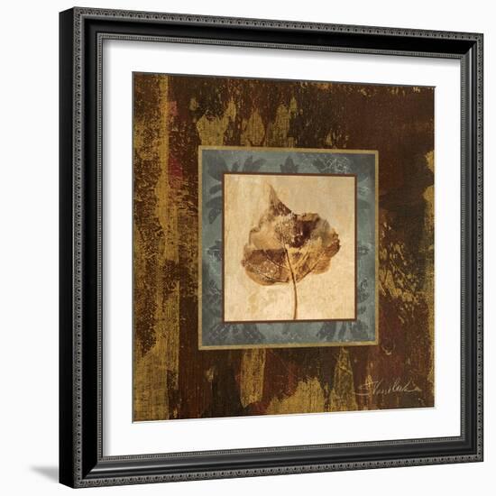 Autumn Leaf Square II-Silvia Vassileva-Framed Art Print