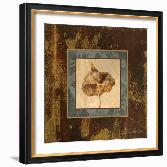 Autumn Leaf Square II-Silvia Vassileva-Framed Art Print