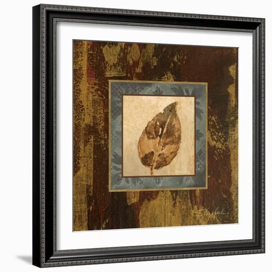 Autumn Leaf Square III-Silvia Vassileva-Framed Art Print