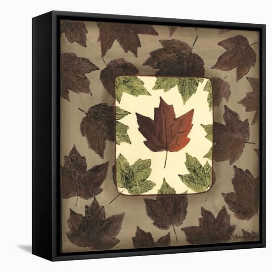 Autumn Leaf Study IV-Renee W. Stramel-Framed Stretched Canvas