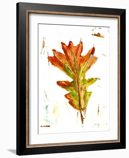 Autumn Leaf Study IV-Ethan Harper-Framed Art Print