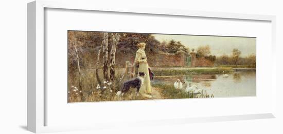 Autumn Leaves, 1895-Thomas James Lloyd-Framed Giclee Print