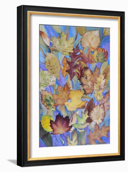 Autumn Leaves V-Sharon Pitts-Framed Giclee Print