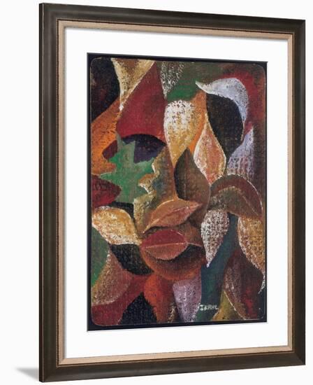 Autumn Leaves-Ikahl Beckford-Framed Giclee Print