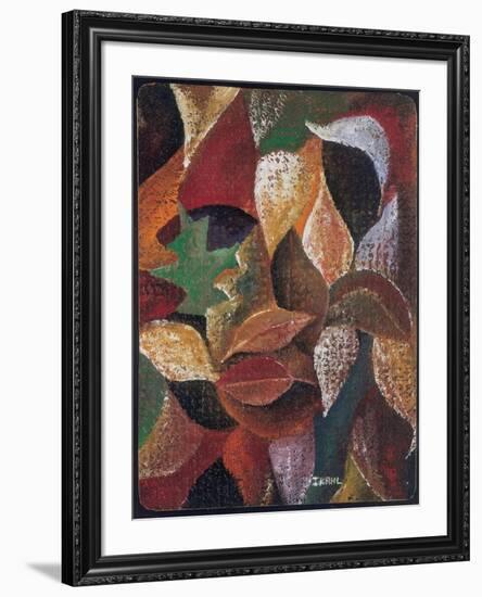 Autumn Leaves-Ikahl Beckford-Framed Giclee Print