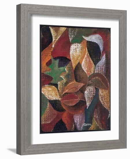 Autumn Leaves-Ikahl Beckford-Framed Giclee Print