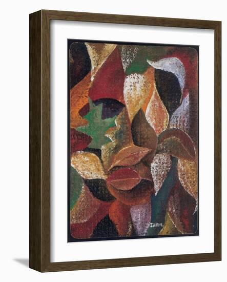 Autumn Leaves-Ikahl Beckford-Framed Giclee Print