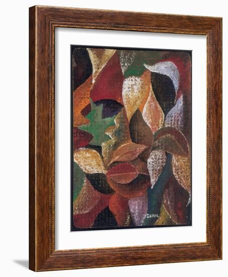 Autumn Leaves-Ikahl Beckford-Framed Giclee Print